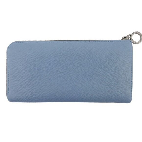 BVLGARI L-shaped zipper wallet Authentic Used - Picture 3 of 9